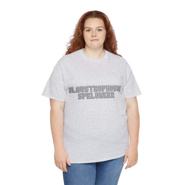 Brat Life "Claustrophobic Spelunker" Unisex Heavy Cotton Tee - Image 7