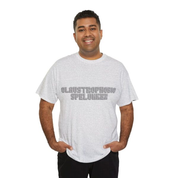 Brat Life "Claustrophobic Spelunker" Unisex Heavy Cotton Tee - Image 8