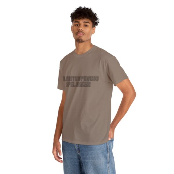 Brat Life "Claustrophobic Spelunker" Unisex Heavy Cotton Tee - Image 66