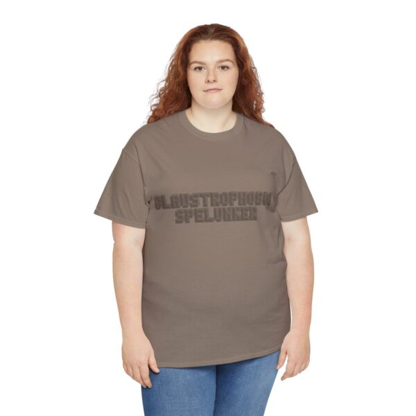 Brat Life "Claustrophobic Spelunker" Unisex Heavy Cotton Tee - Image 67