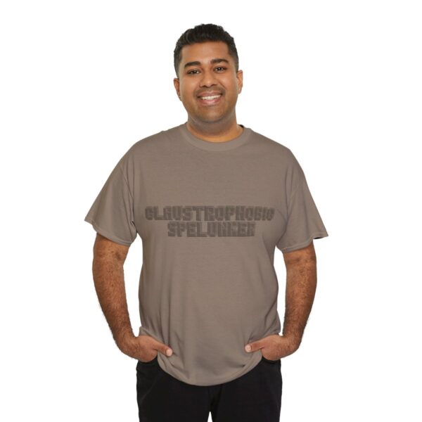 Brat Life "Claustrophobic Spelunker" Unisex Heavy Cotton Tee - Image 68
