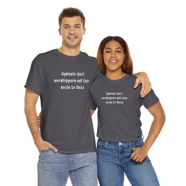 Absurd.link "Saint Nick's Nightmare" Unisex Heavy Cotton Tee - Image 34