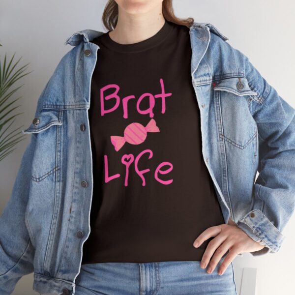 Brat Life Unisex Heavy Cotton Tee - Image 81