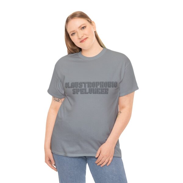 Brat Life "Claustrophobic Spelunker" Unisex Heavy Cotton Tee - Image 88