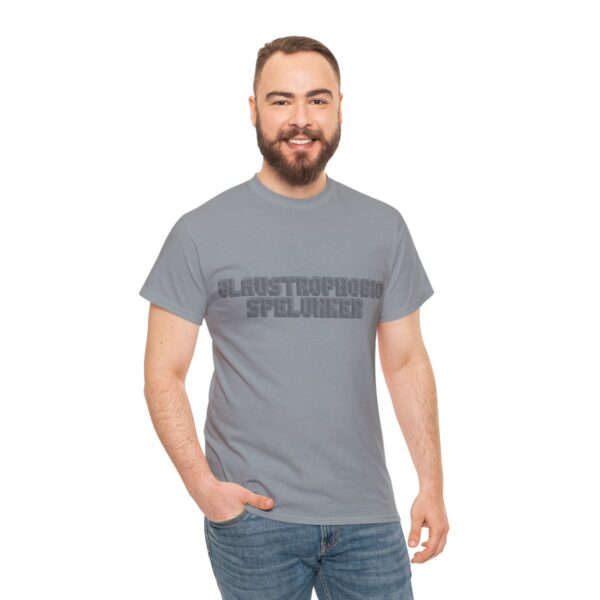 Brat Life "Claustrophobic Spelunker" Unisex Heavy Cotton Tee - Image 89