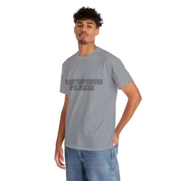 Brat Life "Claustrophobic Spelunker" Unisex Heavy Cotton Tee - Image 90