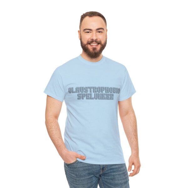 Brat Life "Claustrophobic Spelunker" Unisex Heavy Cotton Tee - Image 125