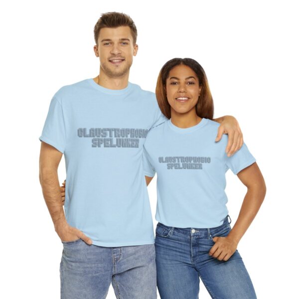 Brat Life "Claustrophobic Spelunker" Unisex Heavy Cotton Tee - Image 130