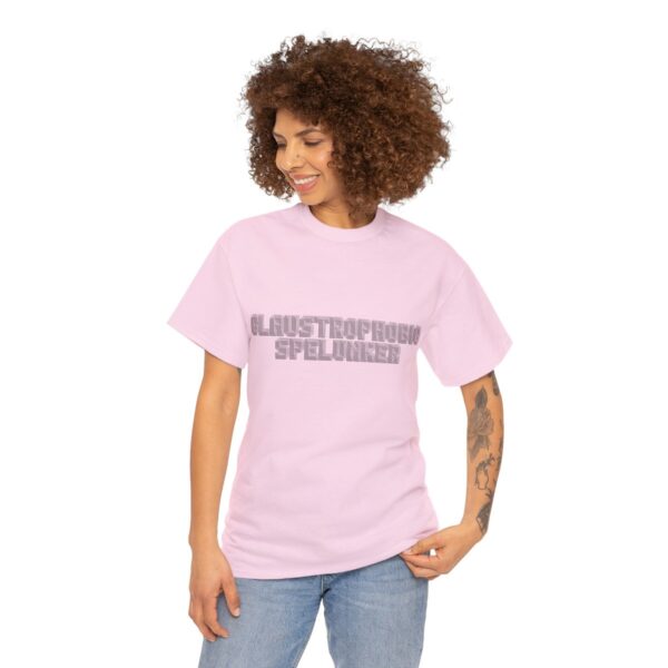 Brat Life "Claustrophobic Spelunker" Unisex Heavy Cotton Tee - Image 147