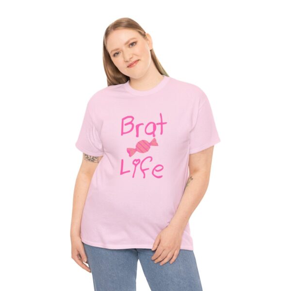 Brat Life Unisex Heavy Cotton Tee - Image 136