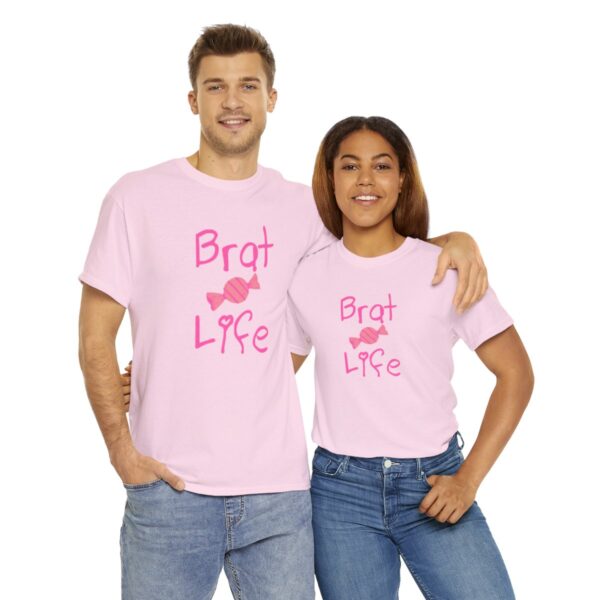 Brat Life Unisex Heavy Cotton Tee - Image 142