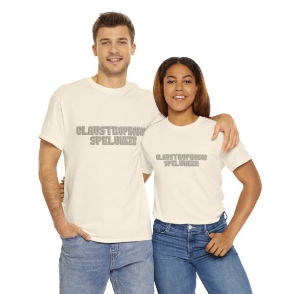 Brat Life "Claustrophobic Spelunker" Unisex Heavy Cotton Tee - Image 82