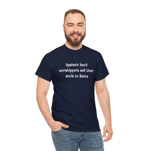 Absurd.link "Saint Nick's Nightmare" Unisex Heavy Cotton Tee - Image 41
