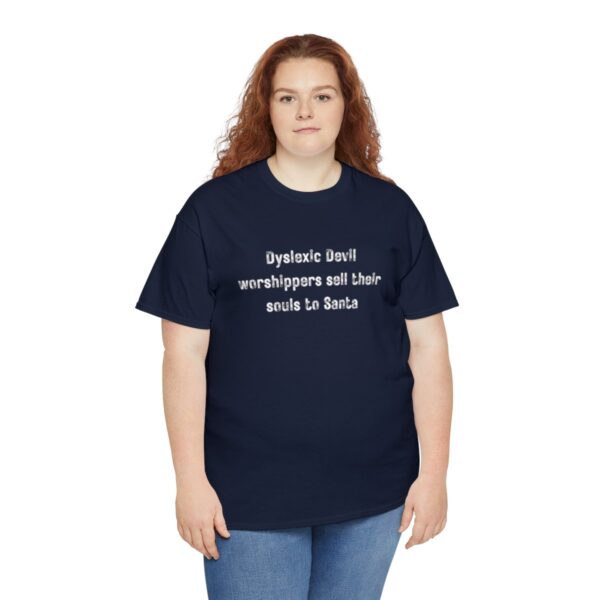 Absurd.link "Saint Nick's Nightmare" Unisex Heavy Cotton Tee - Image 43