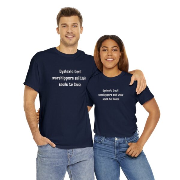 Absurd.link "Saint Nick's Nightmare" Unisex Heavy Cotton Tee - Image 46