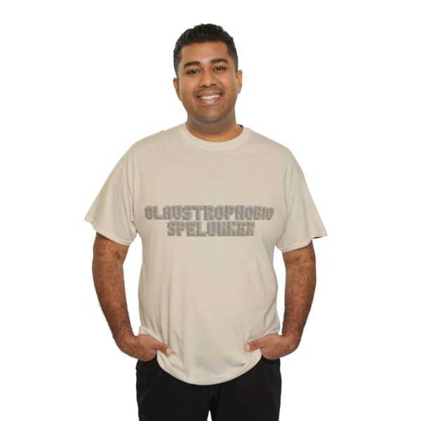 Brat Life "Claustrophobic Spelunker" Unisex Heavy Cotton Tee - Image 32
