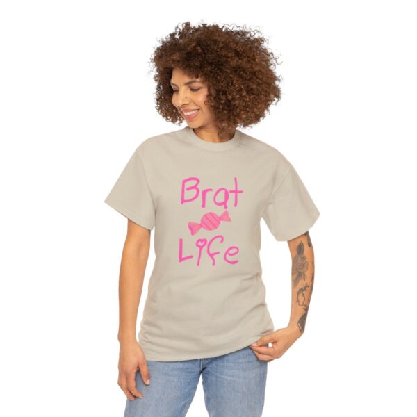 Brat Life Unisex Heavy Cotton Tee - Image 39