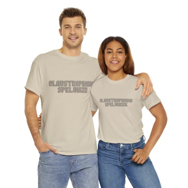 Brat Life "Claustrophobic Spelunker" Unisex Heavy Cotton Tee - Image 34