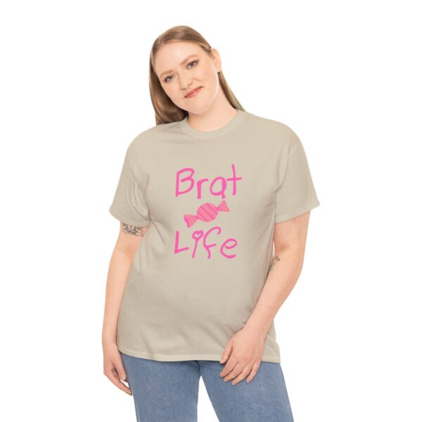 Brat Life Unisex Heavy Cotton Tee - Image 40