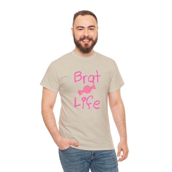Brat Life Unisex Heavy Cotton Tee - Image 41