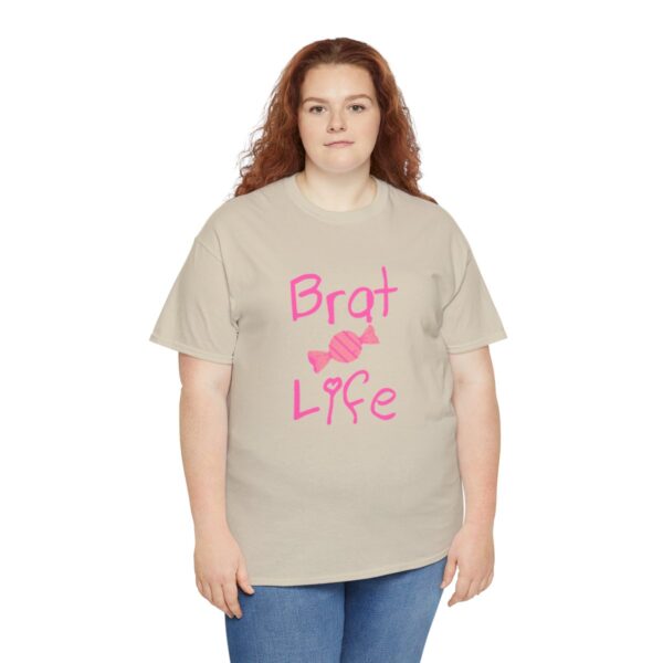 Brat Life Unisex Heavy Cotton Tee - Image 43