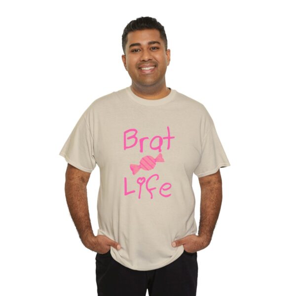 Brat Life Unisex Heavy Cotton Tee - Image 44