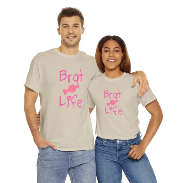 Brat Life Unisex Heavy Cotton Tee - Image 46