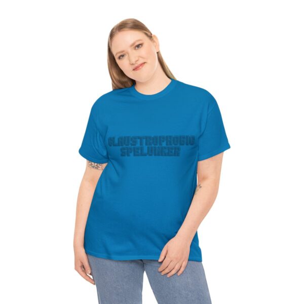 Brat Life "Claustrophobic Spelunker" Unisex Heavy Cotton Tee - Image 136