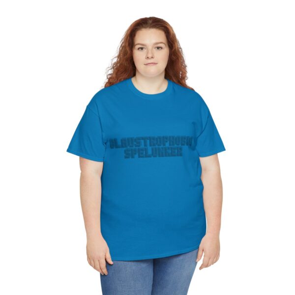 Brat Life "Claustrophobic Spelunker" Unisex Heavy Cotton Tee - Image 139