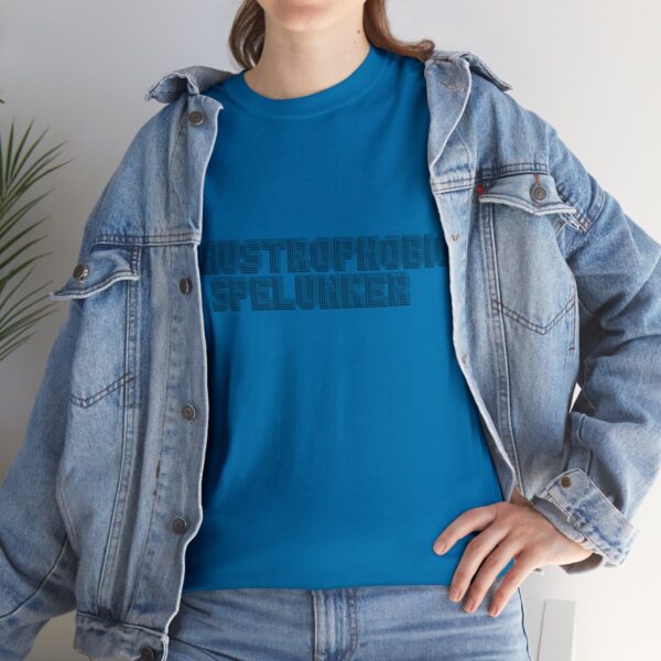Brat Life "Claustrophobic Spelunker" Unisex Heavy Cotton Tee - Image 141