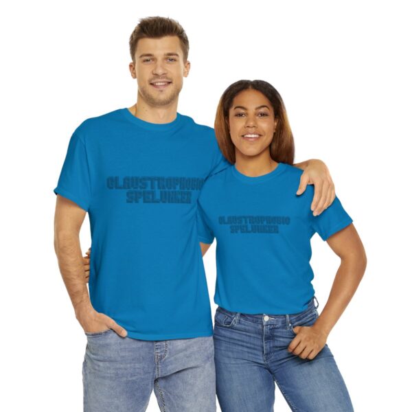 Brat Life "Claustrophobic Spelunker" Unisex Heavy Cotton Tee - Image 142