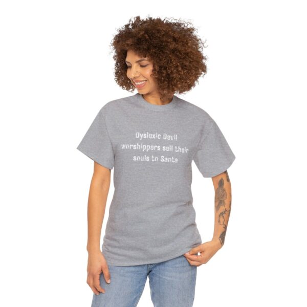 Absurd.link "Saint Nick's Nightmare" Unisex Heavy Cotton Tee - Image 15