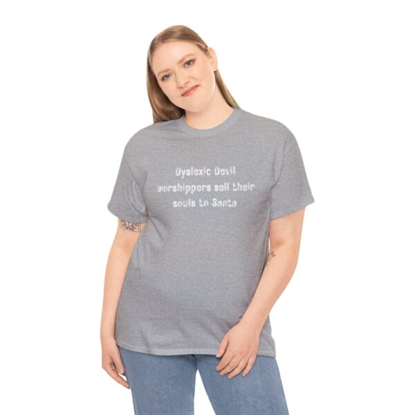 Absurd.link "Saint Nick's Nightmare" Unisex Heavy Cotton Tee - Image 16