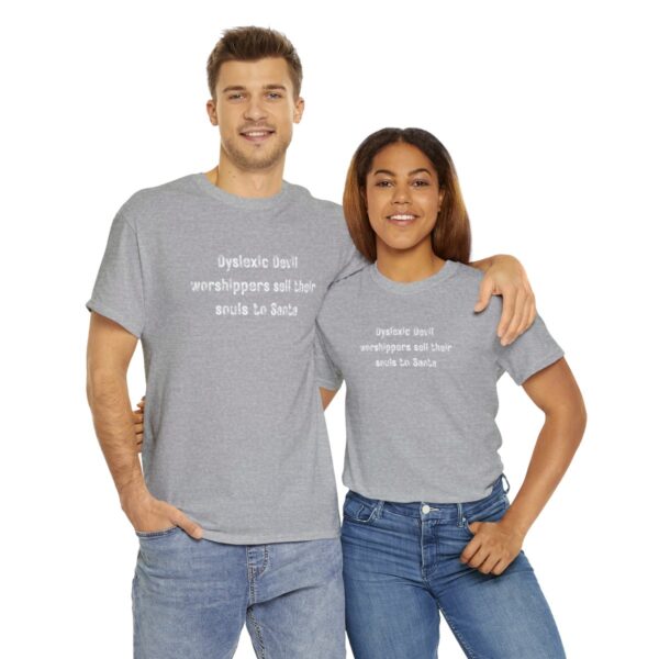 Absurd.link "Saint Nick's Nightmare" Unisex Heavy Cotton Tee - Image 22
