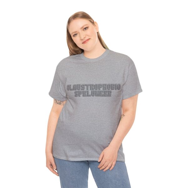 Brat Life "Claustrophobic Spelunker" Unisex Heavy Cotton Tee - Image 52
