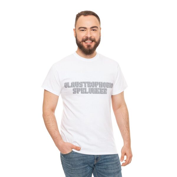 Brat Life "Claustrophobic Spelunker" Unisex Heavy Cotton Tee - Image 17