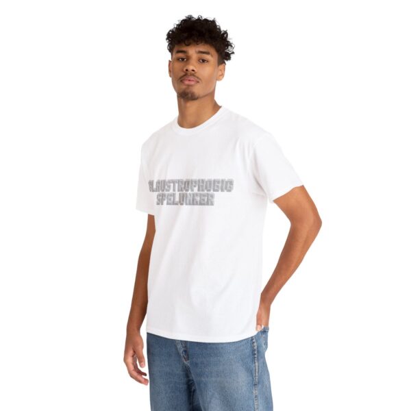 Brat Life "Claustrophobic Spelunker" Unisex Heavy Cotton Tee - Image 18