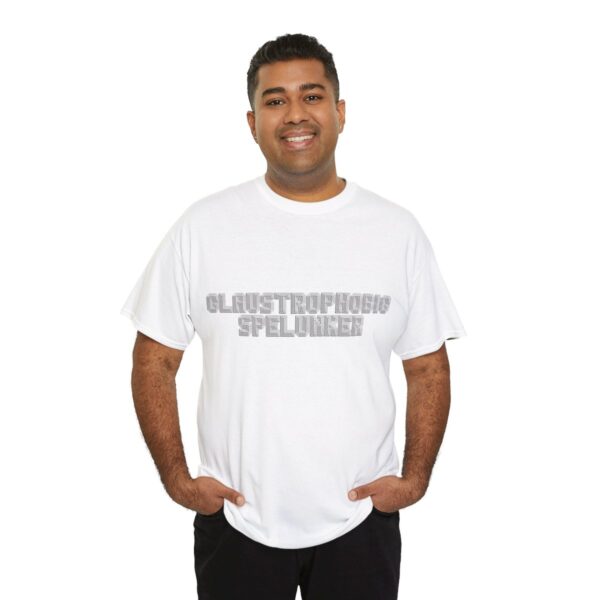 Brat Life "Claustrophobic Spelunker" Unisex Heavy Cotton Tee - Image 20