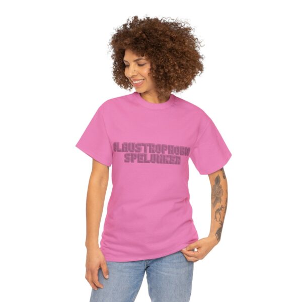Brat Life "Claustrophobic Spelunker" Unisex Heavy Cotton Tee - Image 159