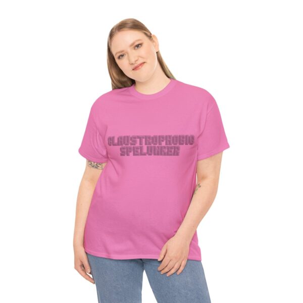 Brat Life "Claustrophobic Spelunker" Unisex Heavy Cotton Tee - Image 160
