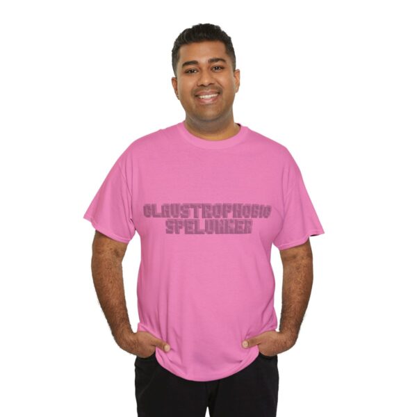 Brat Life "Claustrophobic Spelunker" Unisex Heavy Cotton Tee - Image 164