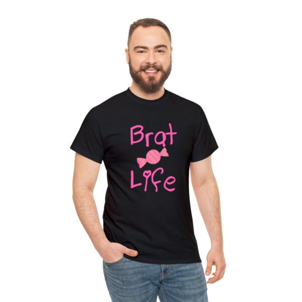 Brat Life Unisex Heavy Cotton Tee - Image 29
