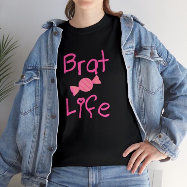Brat Life Unisex Heavy Cotton Tee - Image 33