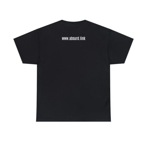 Absurd.link "Saint Nick's Nightmare" Unisex Heavy Cotton Tee - Image 2