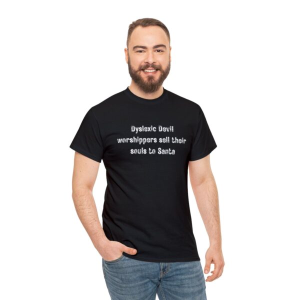 Absurd.link "Saint Nick's Nightmare" Unisex Heavy Cotton Tee - Image 5