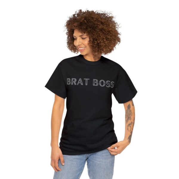 Brat Life "Brat Boss" Unisex Heavy Cotton Tee - Image 15