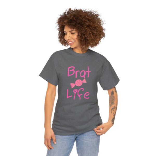 Brat Life Unisex Heavy Cotton Tee - Image 87