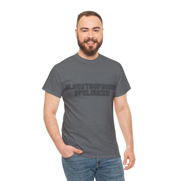 Brat Life "Claustrophobic Spelunker" Unisex Heavy Cotton Tee - Image 101