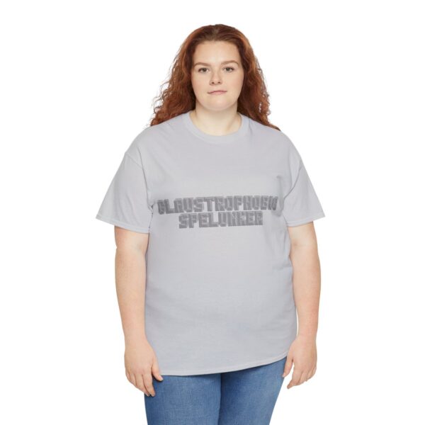 Brat Life "Claustrophobic Spelunker" Unisex Heavy Cotton Tee - Image 43