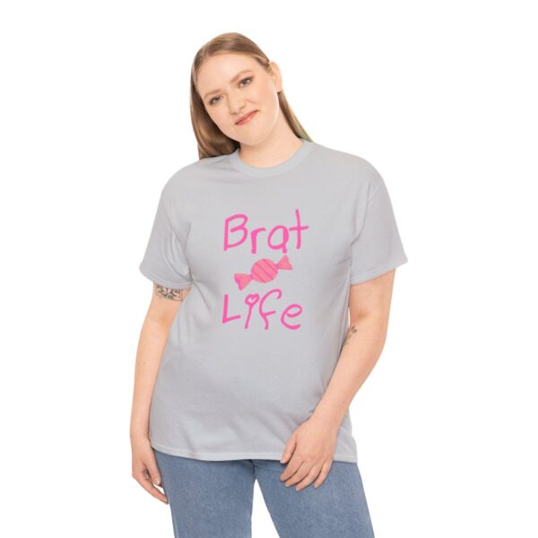 Brat Life Unisex Heavy Cotton Tee - Image 52